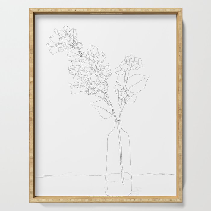 Branches Blooming Serving Tray Gallery Image 1