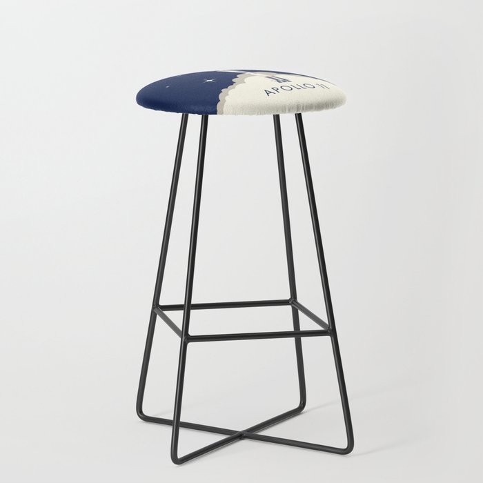 Apollo 11 Space - Saturn Rocket A Stool Gallery Image 1