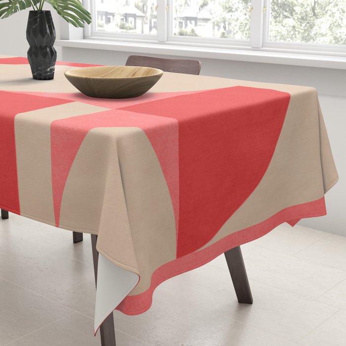 Modern geometric shapes 58 Tablecloth Gallery Image 3