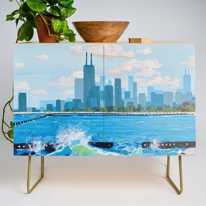 City on the Lake Credenza Gallery Image 1