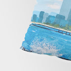 City on the Lake Pillow Sham Gallery Image 4