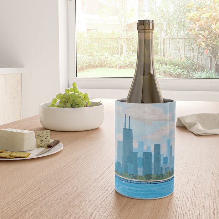 City on the Lake Wine Chiller Gallery Image 4