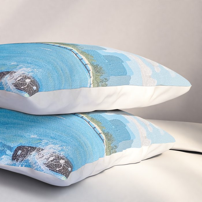 City on the Lake Pillow Sham Gallery Image 3