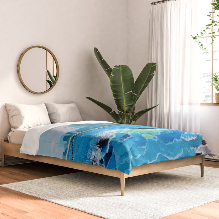 City on the Lake Comforter Gallery Image 2