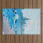 City on the Lake Outdoor Rug Gallery Image 1