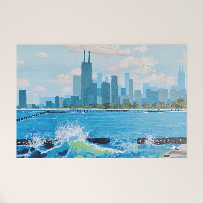 City on the Lake Welcome Mat Gallery Image 1