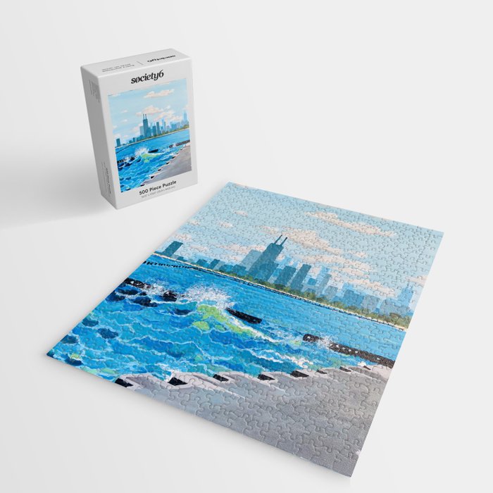City on the Lake Jigsaw Puzzle Gallery Image 2