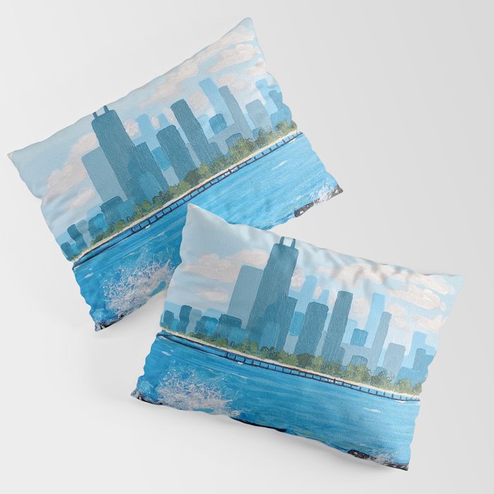 City on the Lake Pillow Sham Gallery Image 3