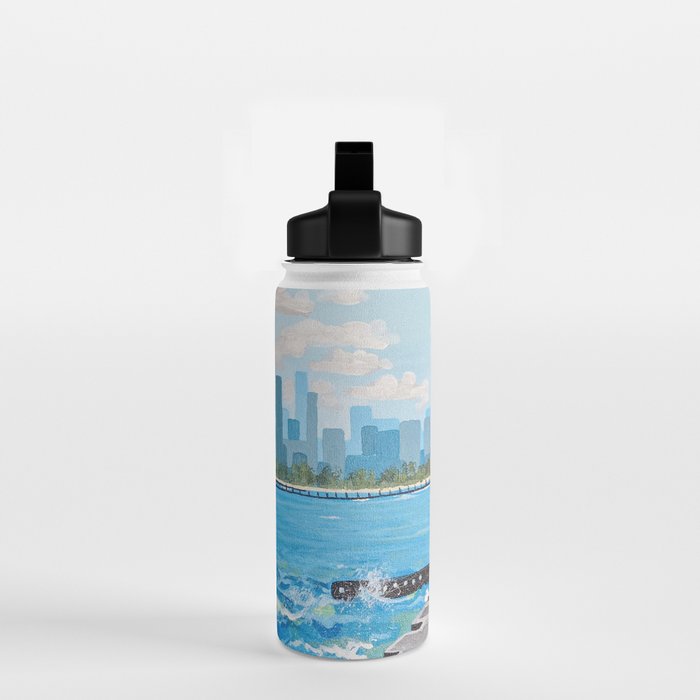 City on the Lake Water Bottle Gallery Image 2