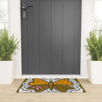 Sagittarius Butterfly Welcome Mat Gallery Image 3