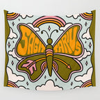 Sagittarius Butterfly Wall Tapestry Gallery Image 4