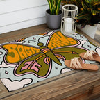 Sagittarius Butterfly Outdoor Rug Gallery Image 2