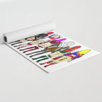 Superhero Butts - Girls Superheroine Butts LV Yoga Mat Gallery Image 2