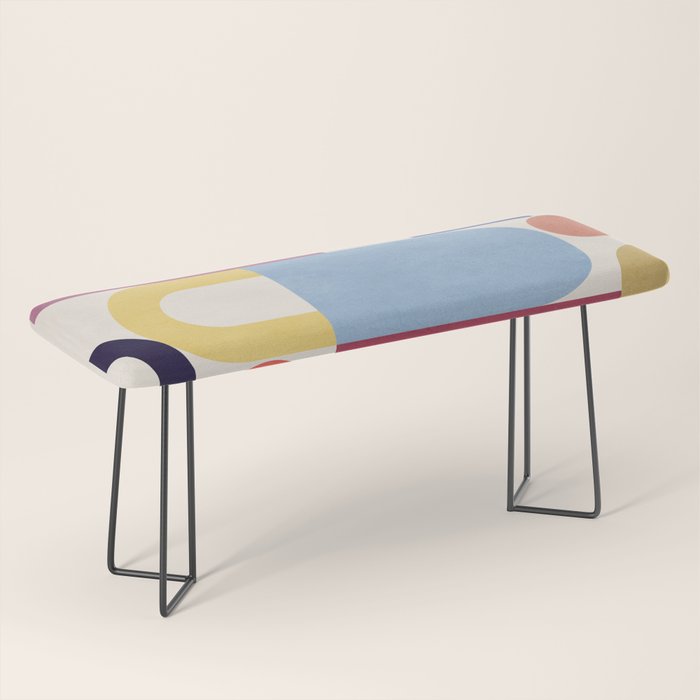 Abstract Shapes 55 Bench Gallery Image 1