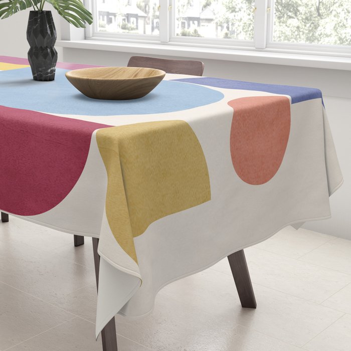 Abstract Shapes 55 Tablecloth Gallery Image 3
