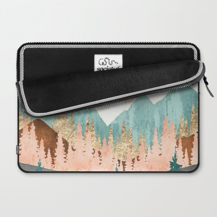 Winter Forest Vista Laptop Sleeve Gallery Image 2