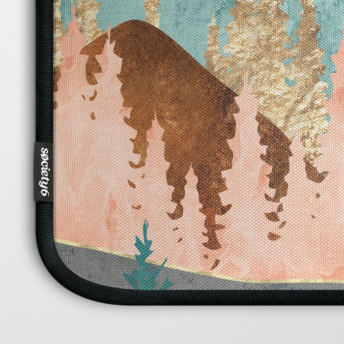 Winter Forest Vista Laptop Sleeve Gallery Image 3