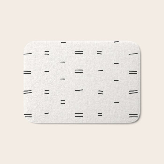 HAMMAH MUDCLOTH Bath Mat Gallery Image 1