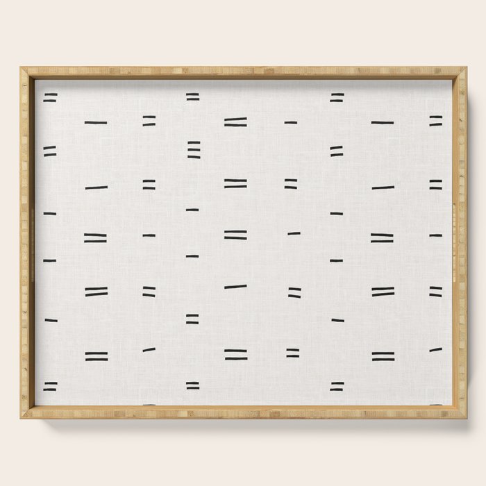 HAMMAH MUDCLOTH Serving Tray Gallery Image 1