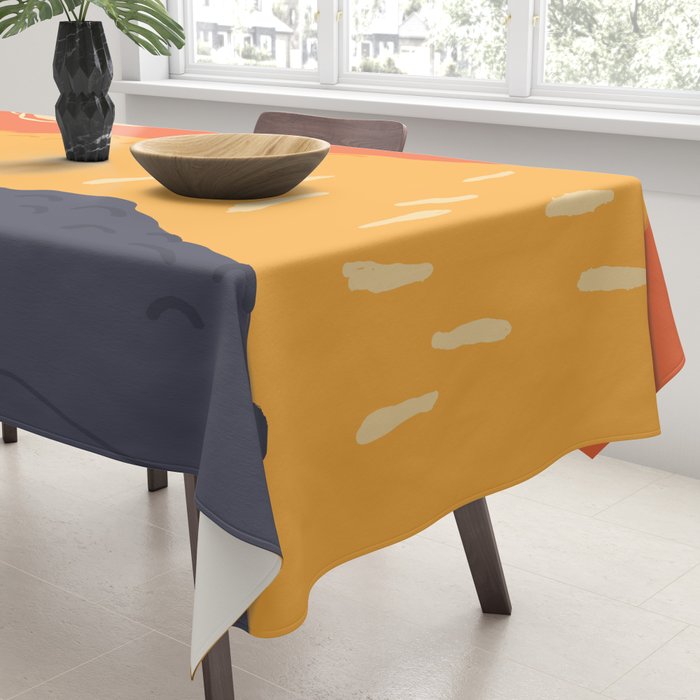Sunrise Mountain Tablecloth Gallery Image 3