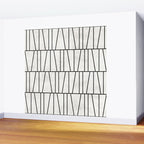 Mid-Century Modern Pattern No.6 - White Wall Mural Gallery Image 2