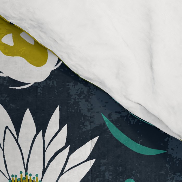 Koi Pond - Green Comforter Gallery Image 4