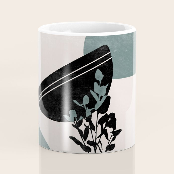 Eucalyptus Boho Botanical Coffee Mug Gallery Image 4