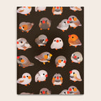 Zebra finch - dark Notebook Gallery Image 4