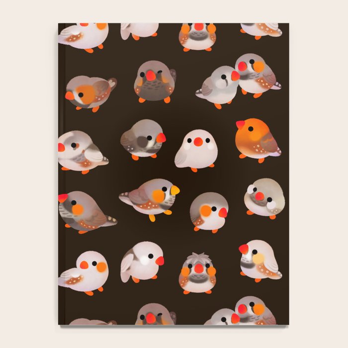 Zebra finch - dark Notebook Gallery Image 4