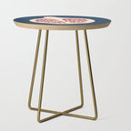 Pomegranate Fruit Navy Blue Side Table Gallery Image 1