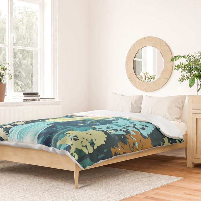 Forest Falls Duvet Cover Gallery Image 2