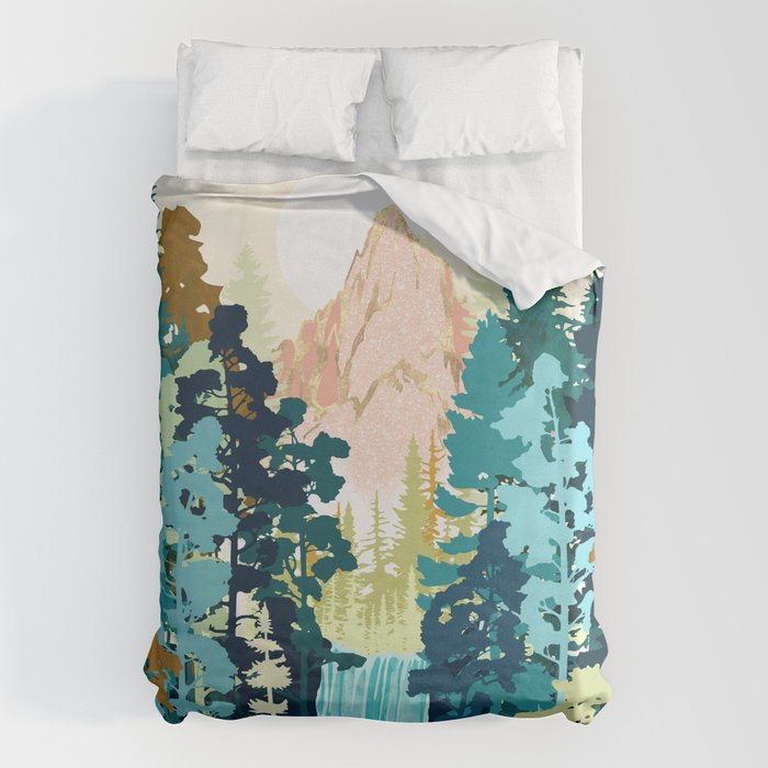 Forest Falls Duvet Cover Gallery Image 6