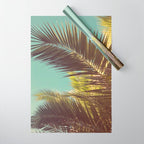 Autumn Palms Wrapping Paper Gallery Image 1