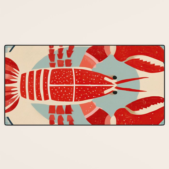 Lobster Lunch Desk Mat Gallery Image 3