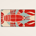 Lobster Lunch Desk Mat Gallery Image 3