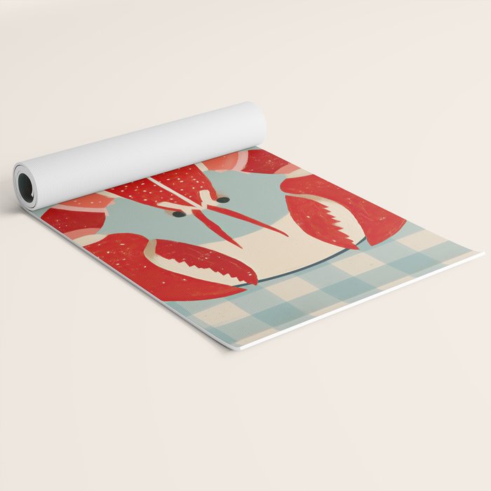 Lobster Lunch Yoga Mat Gallery Image 2