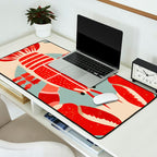 Lobster Lunch Desk Mat Gallery Image 2