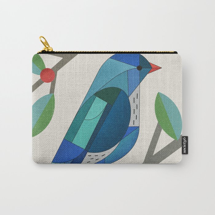 Blue Bird Carry All Pouch Gallery Image 1