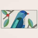 Blue Bird Desk Mat Gallery Image 3