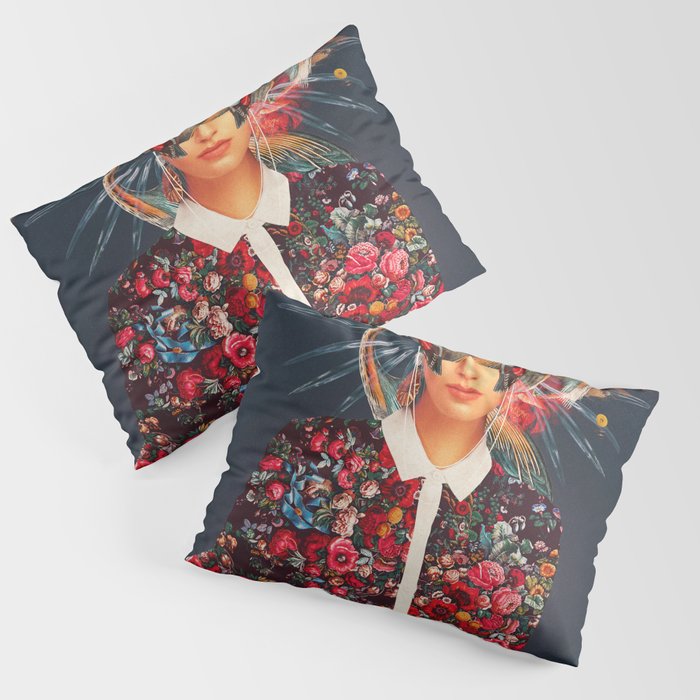 Your head was Full of Colours that had no names Pillow Sham Gallery Image 1