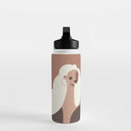 Coffee Hour Inspired by PANTONE 17 1230 Mocha Mousse Water Bottle Gallery Image 3