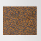 Classic Leopard Print Pattern Throw Blanket Gallery Image 2