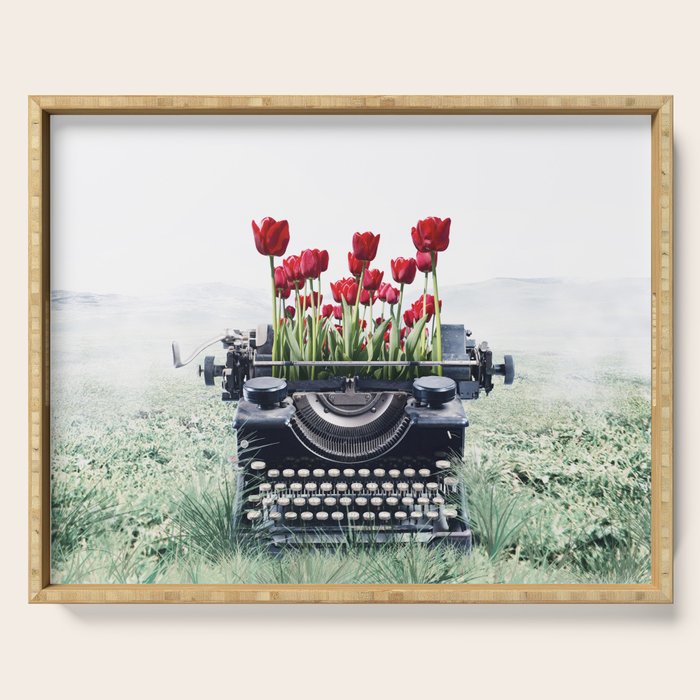 The Poem I Never Wrote Serving Tray Gallery Image 1