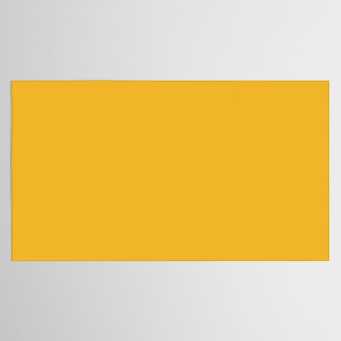 True Mustard Yellow Solid Tablecloth Gallery Image 2