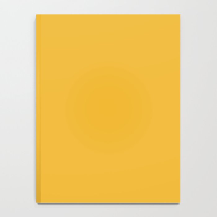 True Mustard Yellow Solid Notebook Gallery Image 4