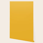 True Mustard Yellow Solid Wallpaper Gallery Image 2