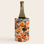 Mushroom Collage Print in Cream Wine Chiller Gallery Image 2