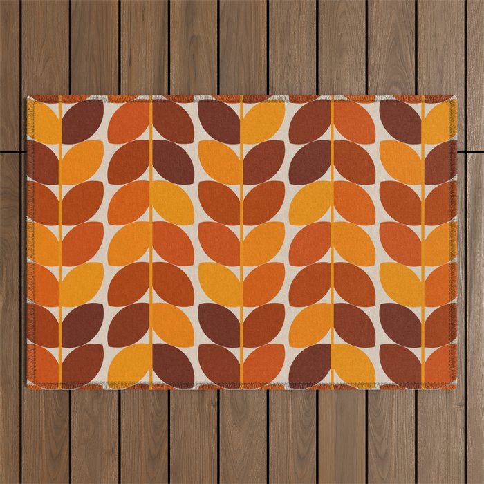 Fall Leaves Outdoor Rug Gallery Image 1