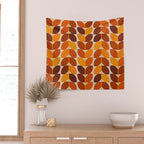 Fall Leaves Wall Tapestry Gallery Image 2