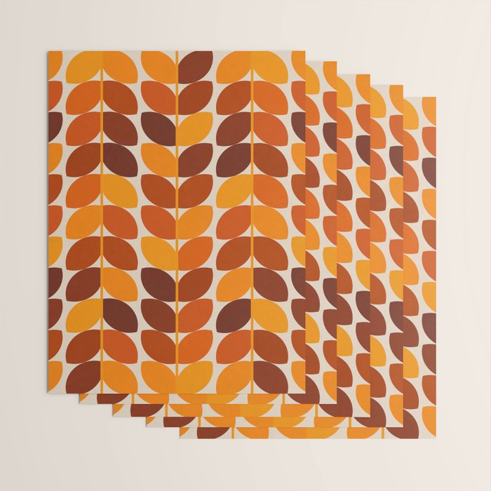 Fall Leaves Wrapping Paper Gallery Image 3